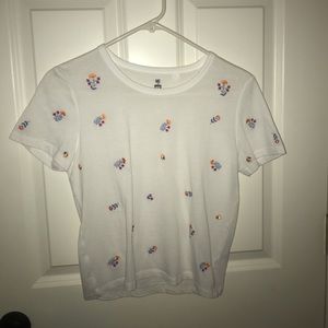 pacsun embroidered shirt